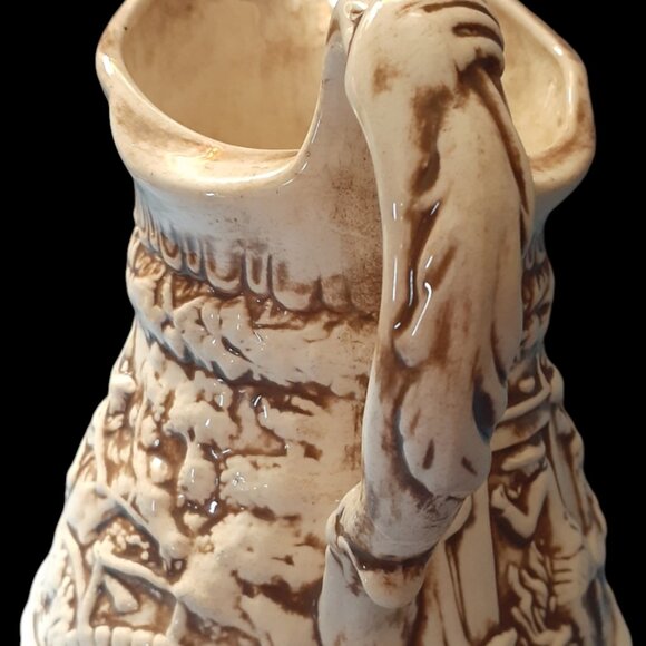 Vintage! Ceramic Water Pitcher Jug - Handcrafter - Violet Kennish 1963 Beautiful - Picture 3 of 6